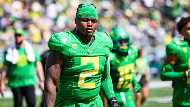 DJ Johnson Oregon Spring Game Cropped
